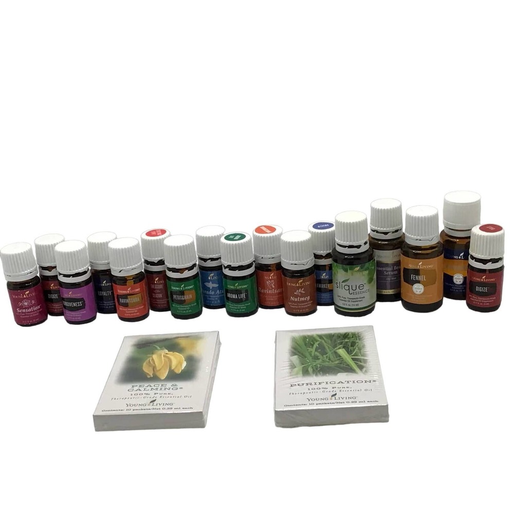 SALE | YOUNG LIVING ESSENTIAL OILS COLLECTION PACKAGE (BUNDLE OF 19)